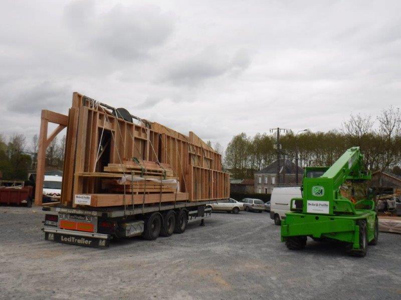 Maison ossature bois dans le marais poitevin (79)